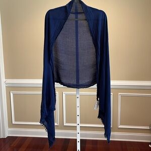 Nordstrom Rack Blue Scarf Wrap